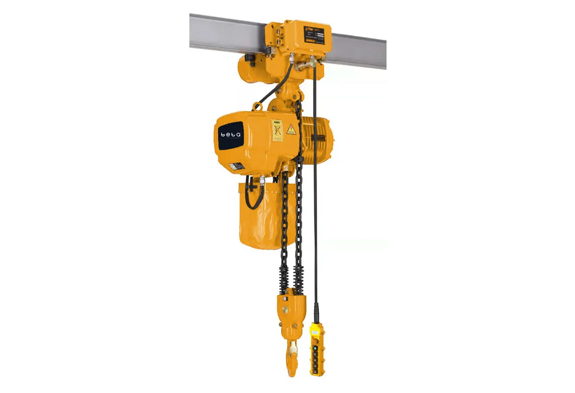 Elektrikli Zincirli Caraskal 2 Ton 4 Hareketli (Çift Donanım)